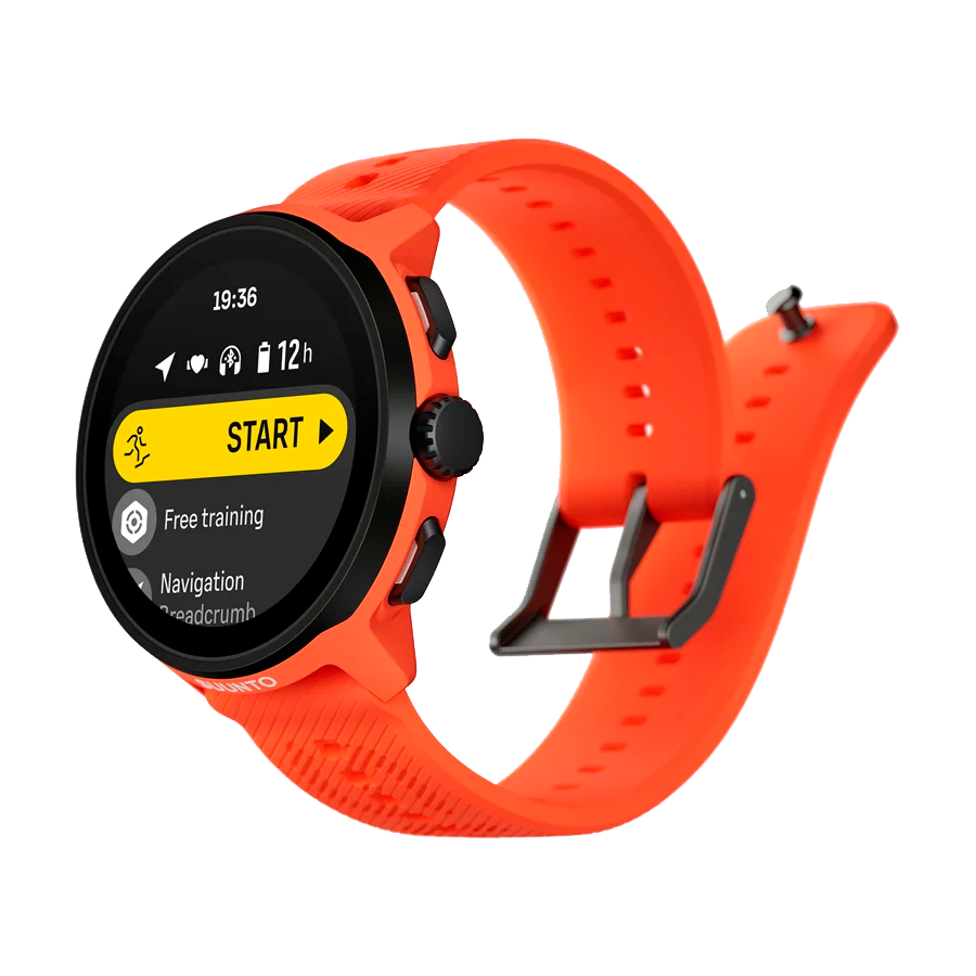 Suunto Run Coral Orange Correa Silicona