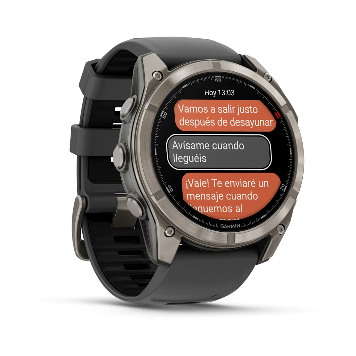 Garmin fēnix 8 Pro AMOLED Zafiro Titanio negro/gris
