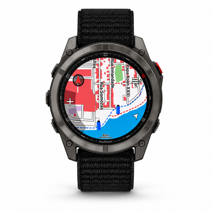 Mapa topográfico Bikespot en Garmin Fenix