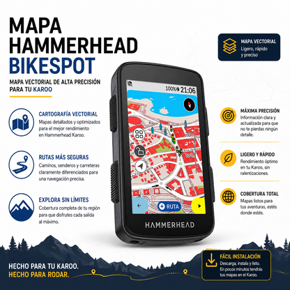 mapas karoo bikespot