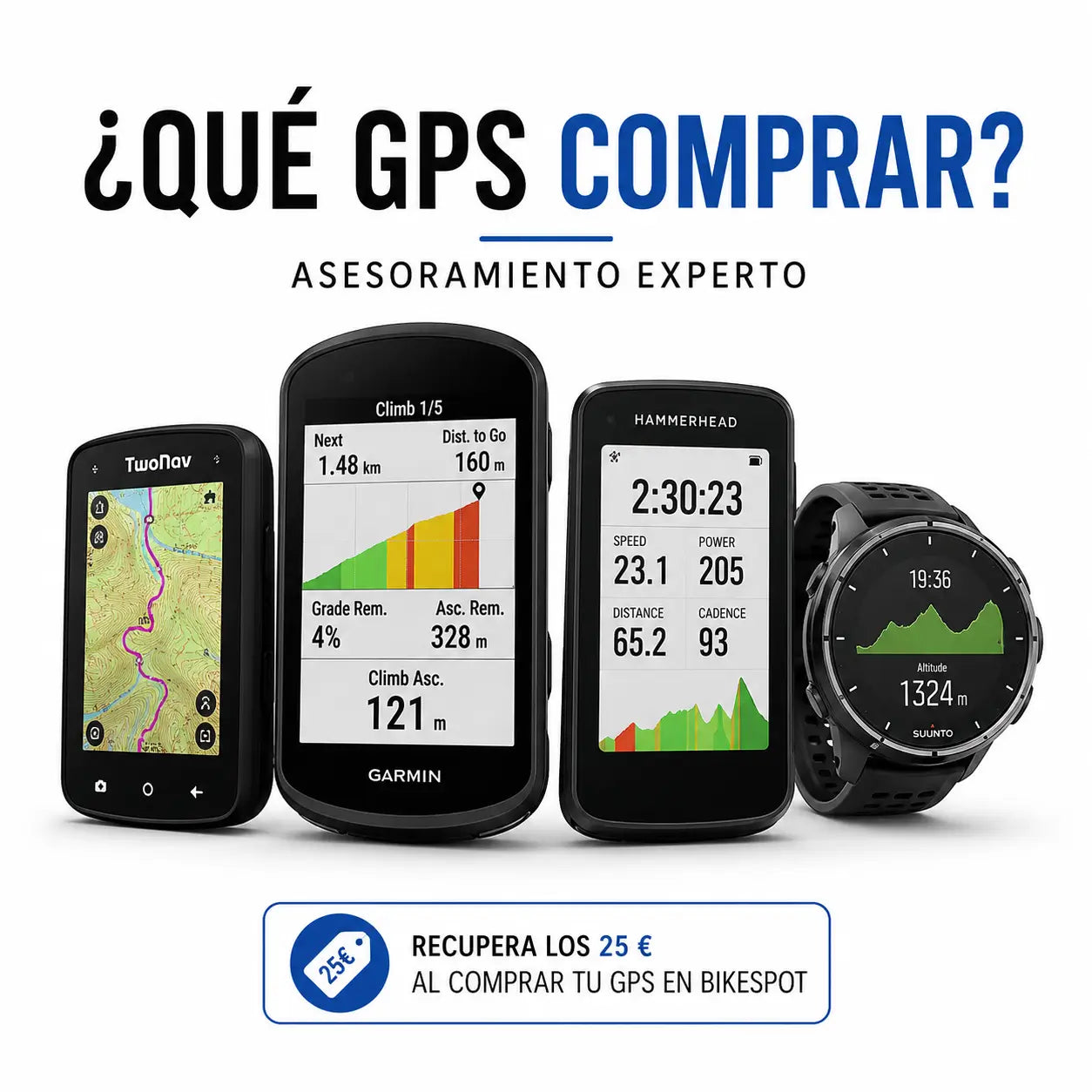 Te ayudamos a elegir el GPS perfecto