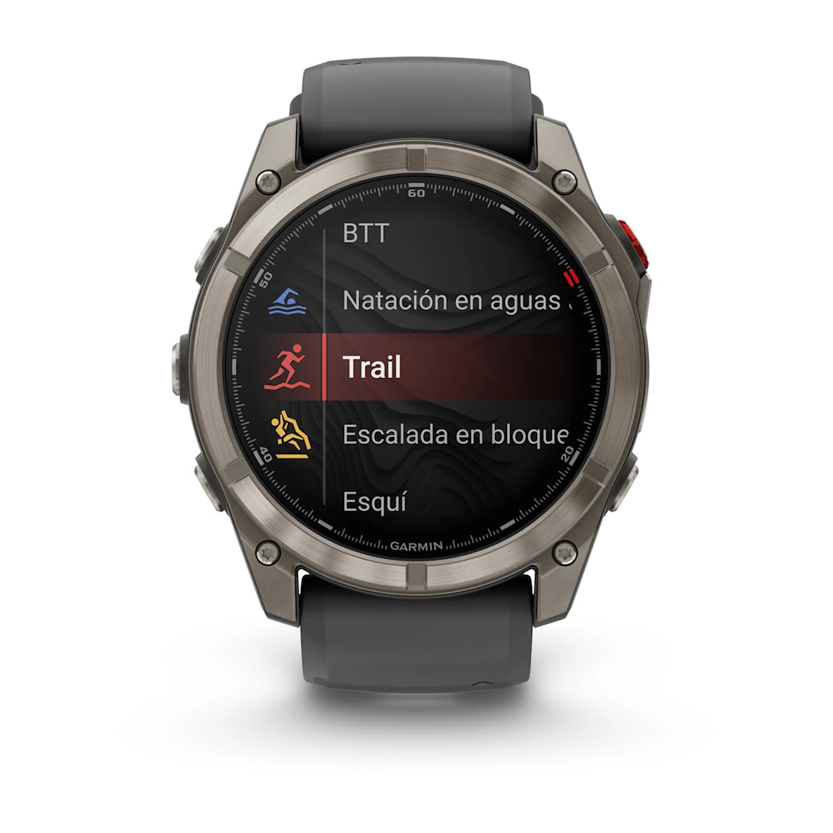 Garmin fēnix 8 Pro AMOLED Zafiro Titanio negro/gris