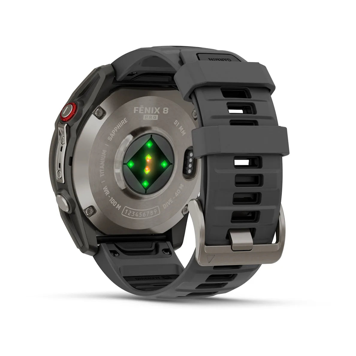 Garmin fēnix 8 Pro AMOLED Zafiro Titanio negro/gris