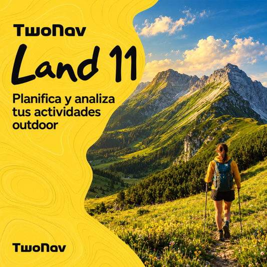 TwoNav Land 11: licencia 3 años