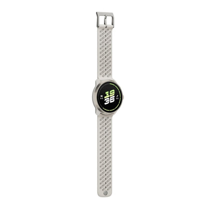 Suunto Race 3S Titanium Feather, vista con correa completa