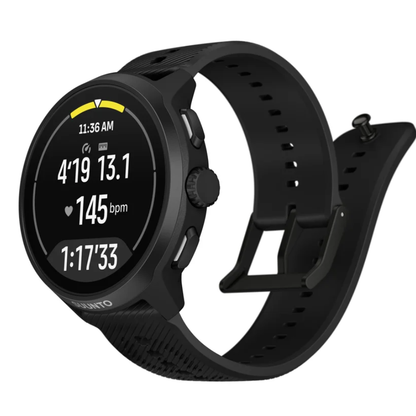 Suunto Run 2 All Black - pantalla con duración de entrenamiento