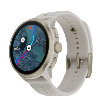 Suunto Run 2 Feather Gold - mapa offline en pantalla AMOLED