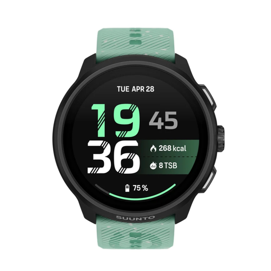 Suunto Run 2 Aloe Green - reloj GPS running vista frontal